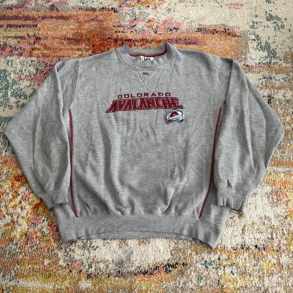 Lee Other - Vintage 90s Lee Sport NHL Colorado Avalanche Embroidered Crewneck Large